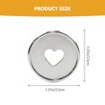 thumbnail image 3 of 20Pcs Loose Leaf Binder Discs Plastic Planner Binding Rings Hollow Expansion Discs, 3 of 8