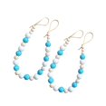 thumbnail image 1 of justharion Set de 2 Tiebacks de Rideau de Perles de Bois Boho Rideaux Retenant le Bleu, 1 of 8