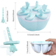 thumbnail image 2 of Moldes de paletas de dibujos animados creativos Hielo de 6 Moldes de paletas con palos, Juego de moldes de hielo de verano reutilizables DIY para hacer helados Xemadio 2033757-1, 2 of 9