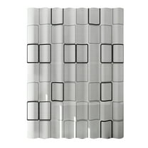 Fdelink Shower Curtain 31.5‘’X70‘’ Peva Shower Curtain Bathroom Curtain Partition Curtain Waterproof Shower Curtain Shower Curtain Waterproof Dry and Wet Separation Shower Curtain Shower Curtain