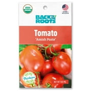 Back to the Roots Organic Amish Paste Tomato Seeds, 1 Seed Packet