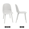 thumbnail image 4 of Modern Full PP Dining Chair, Mid Century Kitchen Chairs For Kitchen Dining Room & Living Room, 4 of 6
