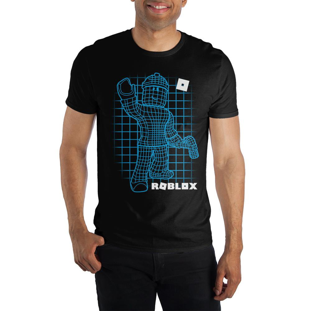 Bioworld Roblox Character Generator Avator Creator Grid Men S Black T Shirt Tee Shirt Gift Xx Large Walmart Com Walmart Com
