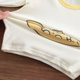 thumbnail image 5 of TOWED22 Little Boy Girl Space Pajama Set Cotton Graphic Long Sleeve Pjs Fall Winter Sleepwear 3 6 9 12 18 24 Months 2 3 4 5 6 7 8 9 Years(Pink,18-24 M), 5 of 9
