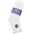 thumbnail image 7 of Falari 3-Pack Diabetic Socks Ankle Unisex Physicians Approved Socks Size 9-11 White, 7 of 7