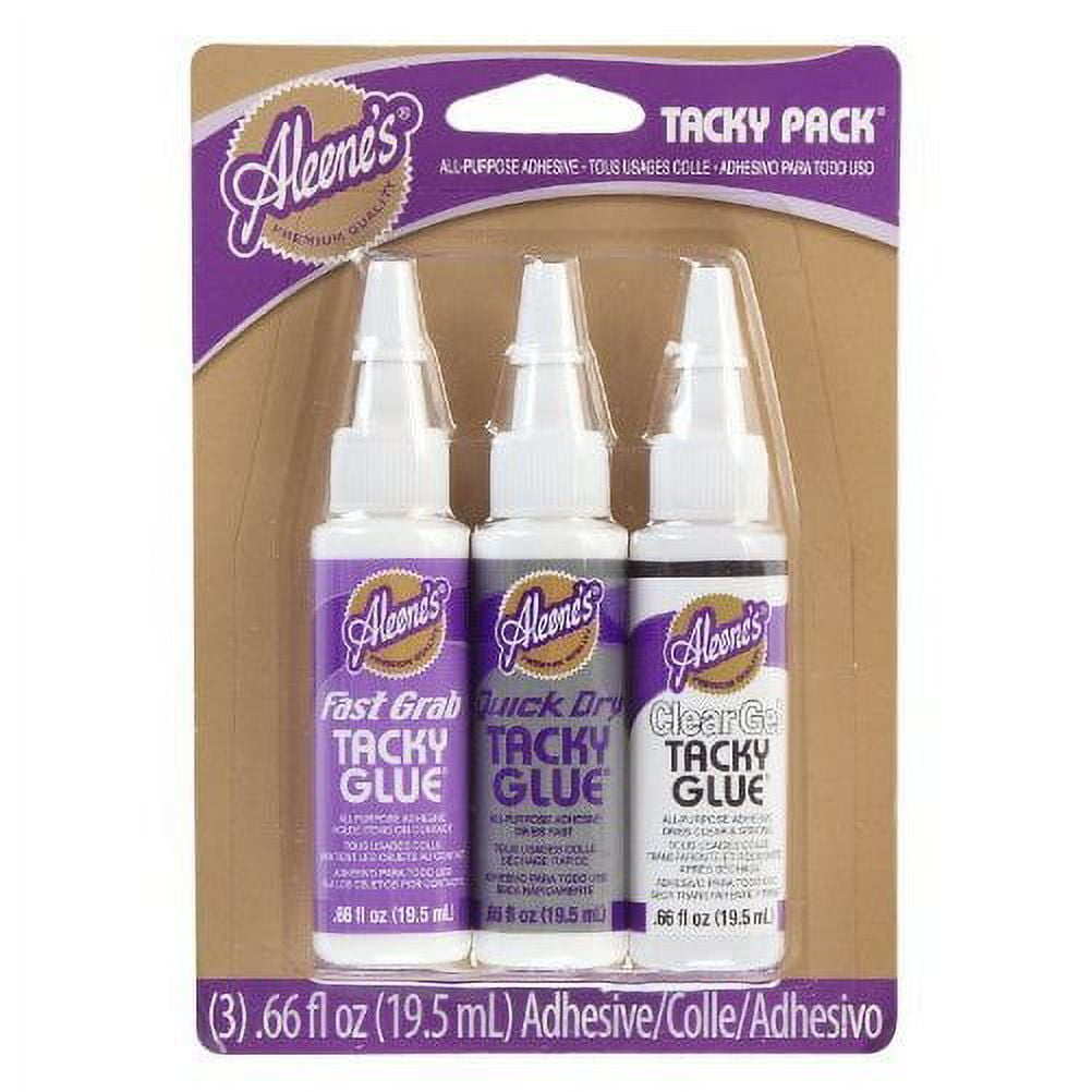 3x collant Tacky Glue - Total 300ml - Colle tout usage