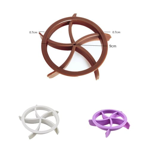 Easy Demoulding Food Grade Heat-resistant Bread Press Mould Cookie Cutter Round Oval Baking Mold Kitchen Gadget