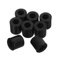 Soimiss 8pcs Black Silicone Mounts for 3D Printers Leveling Easy Installation Enhanced Stability Daily Use