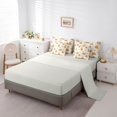 thumbnail image 3 of Manfei Lovely Capybara 7pcs Queen Bedding,Cute Orange Bedding Comforter Set Queen,Brown,Light Gray Reversible, 3 of 7