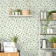 thumbnail image 4 of Galerie Wallcoverings  Just Kitchens Just Ivy Leaf Trail Vinyl on Non-woven Matte Wallpaper Roll 33 feet x 21 inches - Yellow, 4 of 4