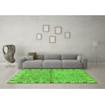 thumbnail image 3 of Ahgly Company Indoor Rectangle Abstract Green Modern Area Rugs, 2' x 5', 3 of 4