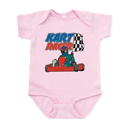 

CafePress - Kart Racer Infant Bodysuit - Baby Light Bodysuit Size Newborn - 24 Months