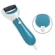 thumbnail image 4 of Lima eléctrica azul para pies, lima profesional para pedicura para pies para eliminar la piel muerta y agrietada, 2 cabezales giratorios, 4 of 5