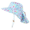 thumbnail image 1 of FlapJackKids - Sun Hat Neck Cape - Butterfly - Small (6M-2Y), 1 of 4