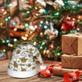 thumbnail image 6 of Fuzoiu Hohey Bee Golden2 Print Santa Hat Christmas Hat for Adults,Santa Hats with Pompom, Unisex Xmas Holiday Hat for Christmas New Year Festive Party Supplies, 6 of 6