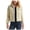 beige, variant on Lucky Brand Womens Sherpa Jean Fleece Jacket, Beige, X-Small