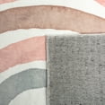 thumbnail image 2 of Levtex Baby - Rainbow - Rug/Carpet - 3 x 5 (36in. X 60in.) - Cream, Pink, Mauve, Blush, Grey - 100% Polyester - Woven Fabric Backing, 2 of 5