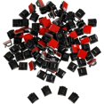 thumbnail image 5 of BR-Vie 100 Piezas Mini Clips de Cable para Exteriores con Cinta Adhesiva Clips de Cable Autoadhesivos Clips de Luz de Decoración Clip de Soporte de Cable para Navidad y Luz de Hadas (Negro) esquí esquí Gafas de esquí, 5 of 5
