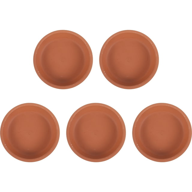 Miangastore 5 Pcs Support de Plante et de Fleur Soucoupe de Pot Plateau de Pot de Fleurs Réutilisable Soucoupe de Pot Contenant de Pot Support de Jardinière