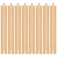 thumbnail image 1 of Vías de tren de madera Orbrium, 8 piezas, set extra largo de 30 cm, 1 of 1