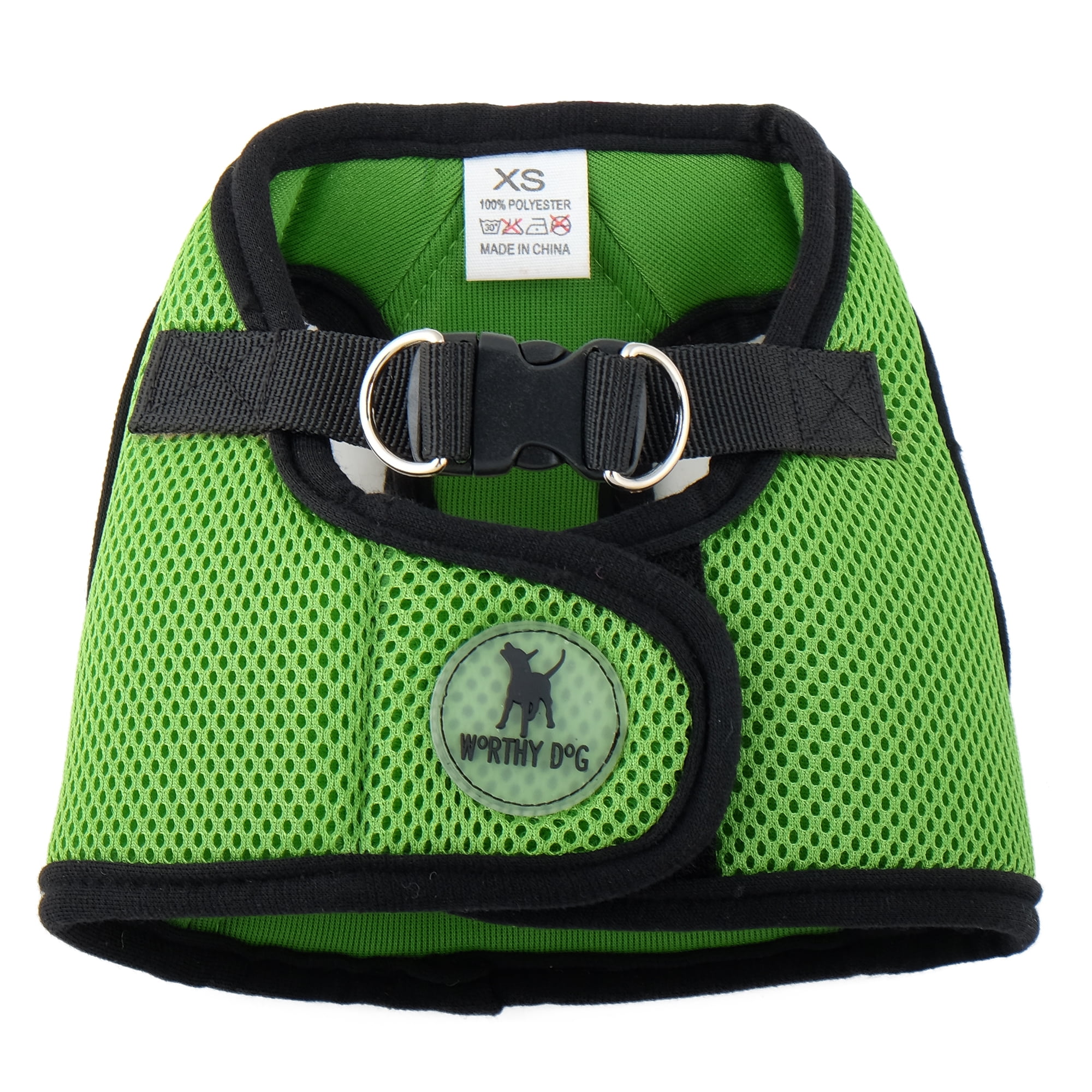 The Worthy Dog Tan Plaid Harness - Step-in Dog Harness For Comfort & Control (Large, Tan Plaid)