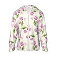 thumbnail image 1 of Fotbe Tulips Flowers Chaqueta con Protección Solar UPF 50+ para Hombre y Mujer, Camisa con Capucha y Bolsillos-X-Large, 1 of 7