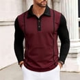 thumbnail image 2 of LIaqionyy Shirts for Men's Button up Collared Classic Long Sleeve Pullover Work Office Casual Tops M-3XL, 2 of 7