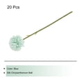 thumbnail image 3 of Unique Bargains Artificial Flower Heads, Silk Chrysanthemum Hydrangea Blue Faux Flowers 20Pcs, 3 of 5