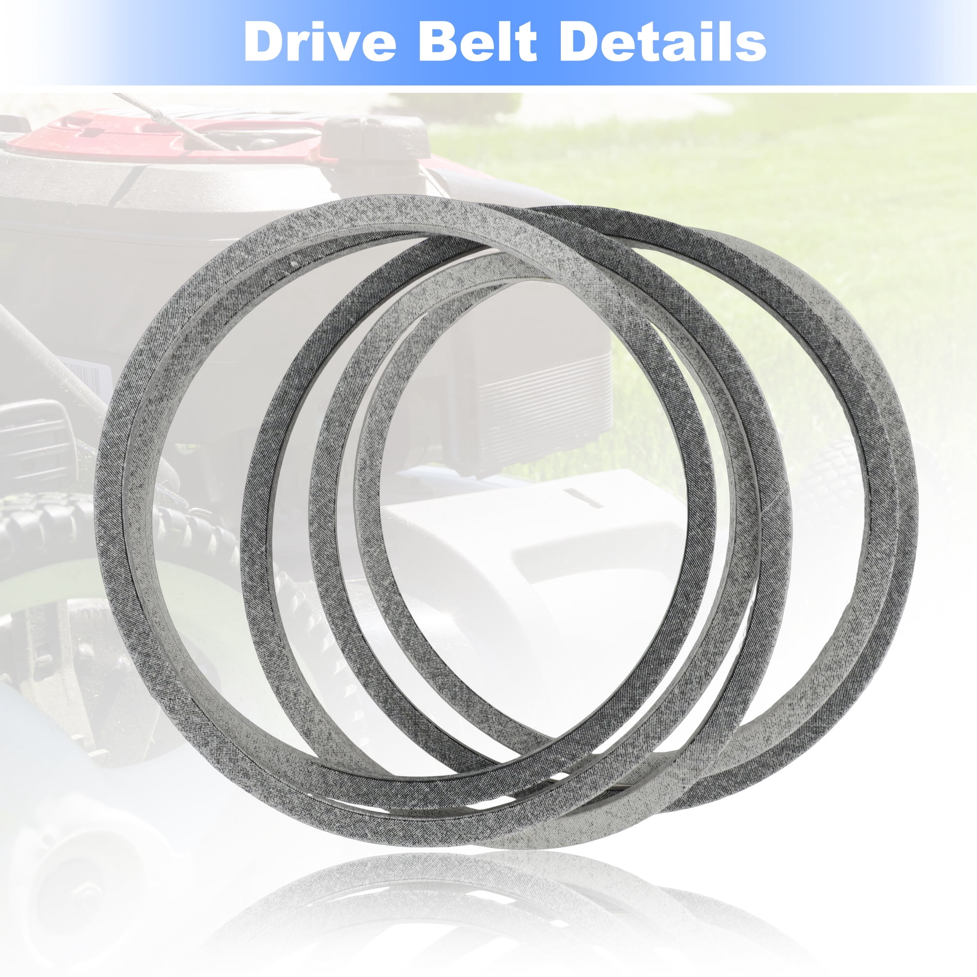 Unique Bargains 135" Lawn Mower Drive Belt for Bad Boy Maverick HD and Other Models