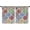 Boho Bohemia Flower, variant on Blackout Kids Curtains,Boho Bohemia Flower Childrens Insulated Curtains Set Of 2,Bedroom Essentials,Toddler Room Decor 42"x54"(106x137cm)