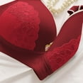 thumbnail image 3 of Admvng Bras for Women No Underwire Strapless Lace Underwear with Thin Side Collection and Daily Bra, Size M-2XL, 3 of 4