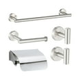 thumbnail image 1 of Amdohai 5PCS Bathroom Hardware Set Towel Bar Toilet Paper Holder 2 Hooks, 1 of 9