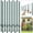 5FT, variant on 5FT Metal Fence Posts, Pack of 10, Heavy Duty No-Dig U-Channel Fence Stakes, Steel Garden Fence Posts for Yard, Lawn, Farm & Outdoor Wire Fencing, Easy Installation