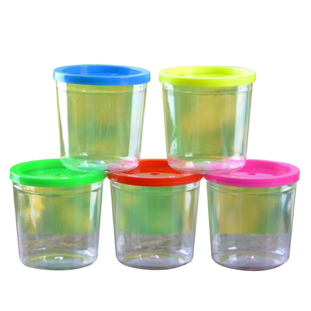12pcs Transparent Flower Arrangement Ddyeing Cup Fashion Jellyfish Cup Durable Betta Cup (Random Color)