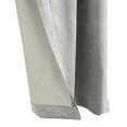 thumbnail image 5 of Thermalogic Seren Room Darkening Dual Header Curtain Panel 50 x 63 in Silver, 5 of 8