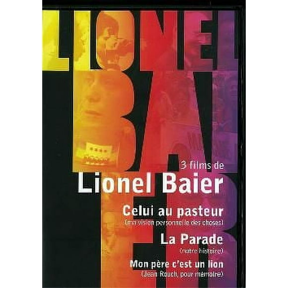 Lionel Baier - 3 Films Collection ( Celui au pasteur (ma vision personnelle des choses) / La Parade (notre histoire) / Mon p re, c'est un lion ) ( T [ NON-USA FORMAT, PAL, Reg.0 Import - Switzerland ]