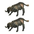 thumbnail image 2 of HILABEE Figurines de Modèles d'Animaux de Simulation Assorties Buffalo, 2 of 9