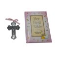 thumbnail image 2 of Set de regalo con la primera Biblia para niña y cruz bautismal de peltre de 10 cm, 2 of 4