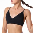 thumbnail image 5 of Womens Bras Comfort Oman Bras With String Quick Dry Shockproof Running Fitness Underwear Bras for Women No Underwire Black L, 5 of 8