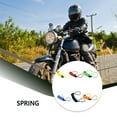 thumbnail image 3 of Thinsony Spring Solid Portable Convenient Cable Anti-Theft Recall Disc Security Lock Wear-Resistant Stable Utility Bike Black 1, 3 of 6