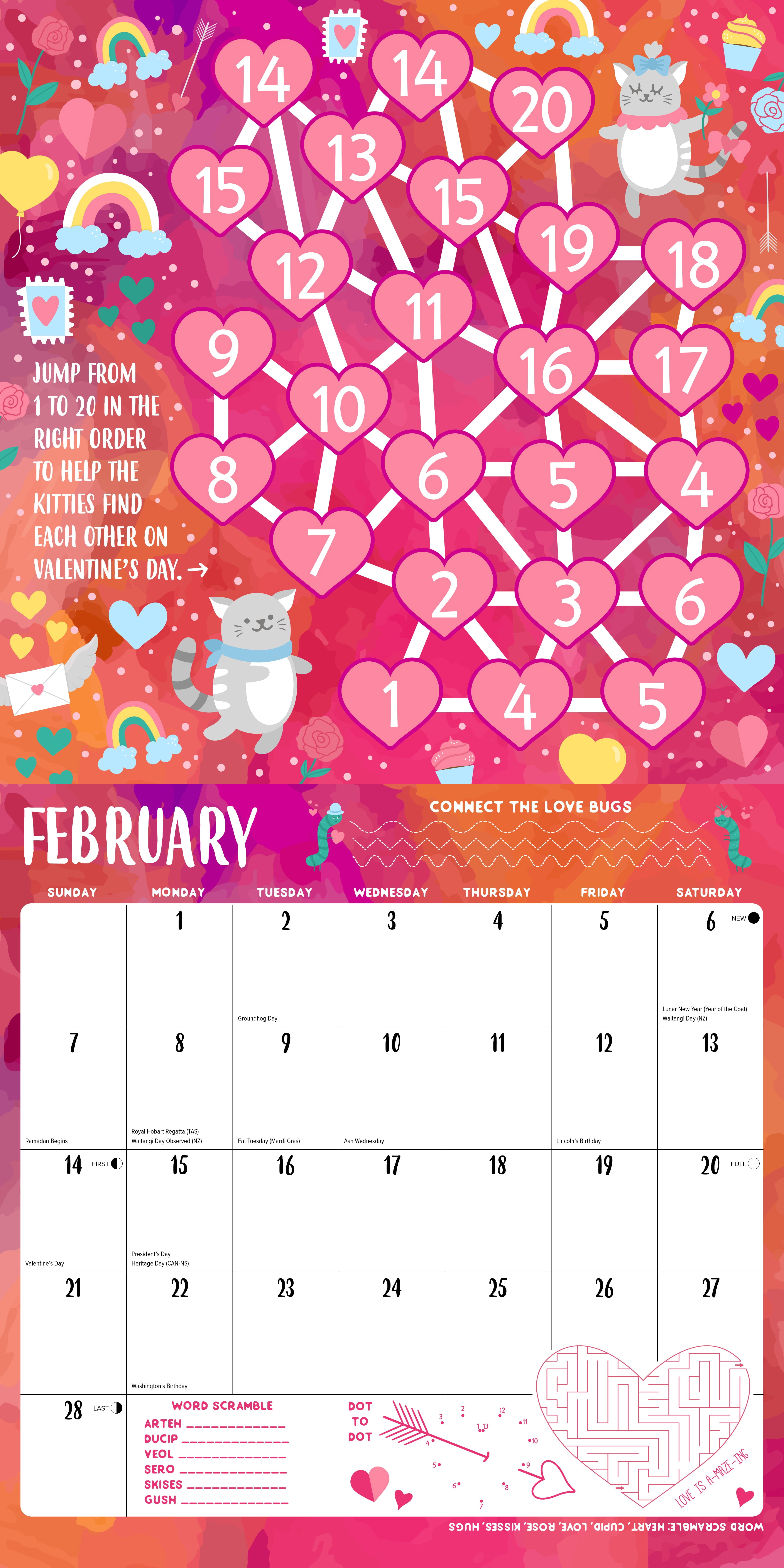 Willow Creek Press, Kid’s Plan It Calendar 2027 Wall Calendar