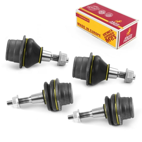 Metrix Premium Chassis Parts - 4 PC Front Upper & Front Lower Ball Joint Kit Fits 18-21 Ford Expedition, 15-20 F-150, 15-20 Lobo (Mexico), 18-21 Lincoln Navigator, K500318, K500359
