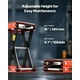 thumbnail image 5 of VEVOR Gato elevador de tijera para motocicleta, plataforma ancha de 1200 lb, soporte de elevación para bicicleta ATV, manivela, 5 of 9