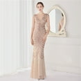 thumbnail image 3 of Vestido de flores con cuentas para fiesta, vestido de noche, vestido ceremonial sexy, 3 of 5