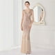 thumbnail image 2 of Vestido de flores con cuentas para fiesta, vestido de noche, vestido ceremonial sexy, 2 of 5