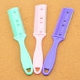 thumbnail image 3 of Trayknick Double Sided Magic Blade Comb Barbers Hair Cut Styling Razors Hairdressing Tools Purple, 3 of 13