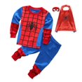 thumbnail image 1 of Conjuntos de ropa de dormir para niños y niñas, Pijamas de araña de algodón con dibujos animados, primavera y otoño yaoshenbao LED, 1 of 2
