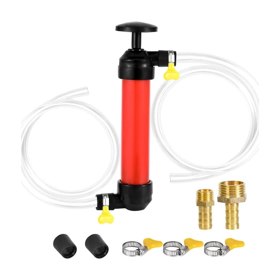 Hand Operated Liquid Transfer Pumps with Safety Features Siphon Hand Pumps Simple to Operate for Trailers & Campers