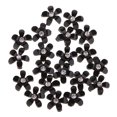 thumbnail image 2 of Rhinestones de Flatback de flores 20 Piezas Flores de Resina Flatback Botón de de Imitación Adorno para Boda, 2 of 7