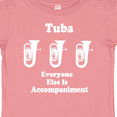 thumbnail image 4 of Inktastic Funny Tuba Player Music Joke Boys or Girls Baby T-Shirt, 4 of 5